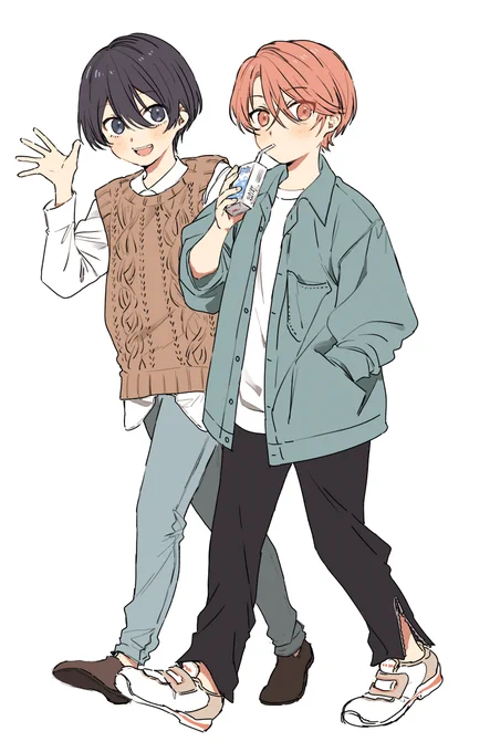 椿と比嘉#ショタおに 