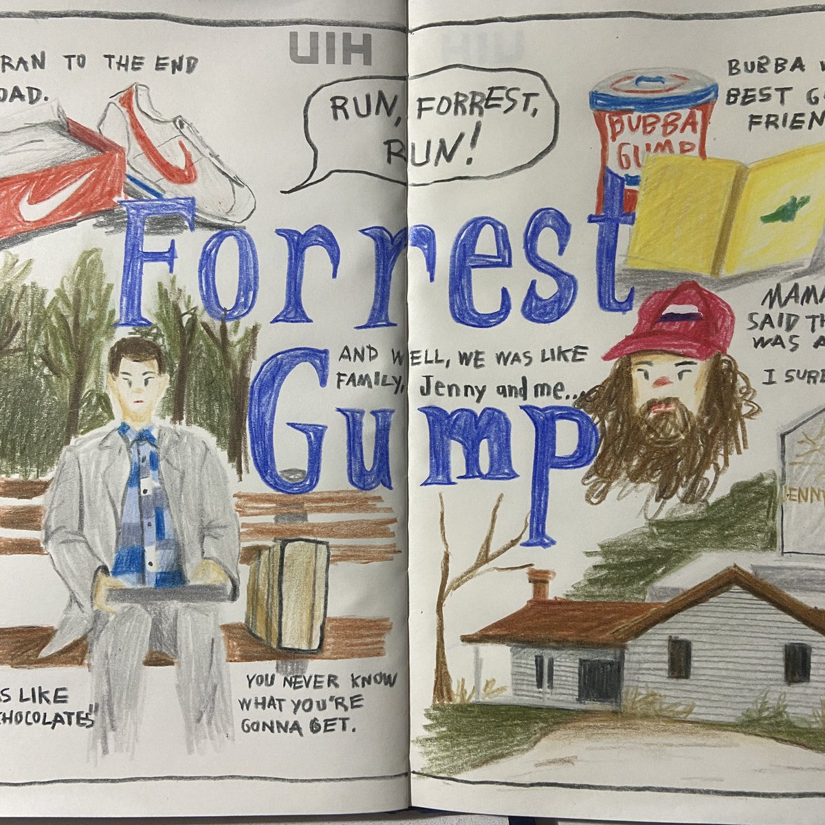 ixnmclubx's tweet photo. "Life was like a box of chocolates. You never know what you're gonna get." https://t.co/3eEuzXmhep