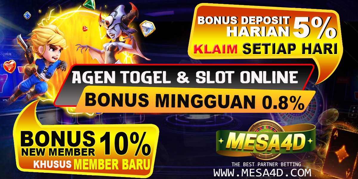 Mesa4D's tweet photo. MESA4D SITUS SLOT TERBAIK DAN TERPERCAYA  DEPOSIT VIA PULSA TANPA POTONGAN !!!!              Link : https://t.co/8hQ30PTQ03 #mesa4d #situsmesa4d #bandarmesa4d #situslot #slotgacor #agenbola #bandarbola #Bandarcasino #slot #pulsatanpapotongan #depositpulsa https://t.co/LEBj3jMkOL