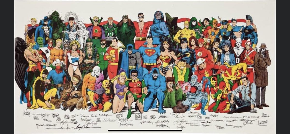 Have a super weekend, all. 👍🏻 #DCtweets #DCcomics #Superman #Batman
#JusticeSociety
#JusticeLeague #Blackhawks #DoomPatrol #OMAC #Watchmen #HouseOfMystery #NewGods #SgtRock