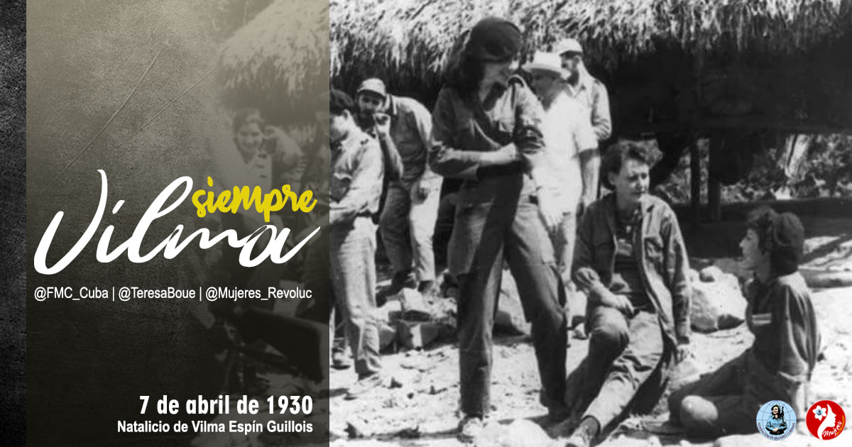 #SiempreVilma Impulsó la incorporación de las amas de casa al plan de seguimiento, a las batallas por el sexto y novenos grados, y a las aulas de superación de adultos. Siempre pensando en el avance de las mujeres 🇨🇺. #MujeresEnRevolución
<a href="/TeresaBoue/">@SecGFMC</a> <a href="/agnes_becerra/">Agnes Becerra</a> <a href="/DiazCanelB/">Miguel Díaz-Canel Bermúdez</a>