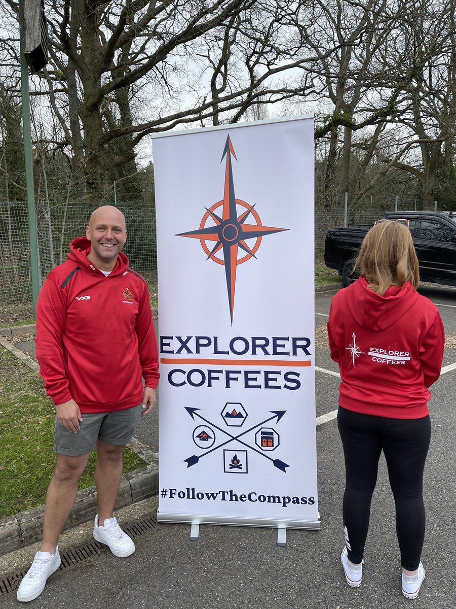 AMS_Hockey's tweet photo. Thank you @explorercoffees for sponsoring our overseas tour to South Africa! Neil sent us on our merry way with a stash of coffee, tea and goodies ☕️ Also a shout out to our brilliant kit providers @vx3apparel! #britisharmysport #explorercoffees #vx3apparel https://t.co/mlMEpr50Kj
