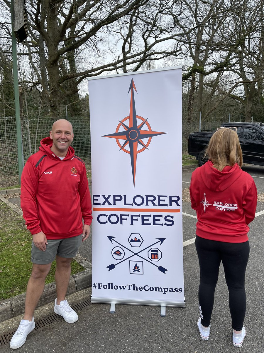 Thank you @explorercoffees for sponsoring our overseas tour to South Africa! Neil sent us on our merry way with a stash of coffee, tea and goodies ☕️ Also a shout out to our brilliant kit providers @vx3apparel! #britisharmysport #explorercoffees #vx3apparel