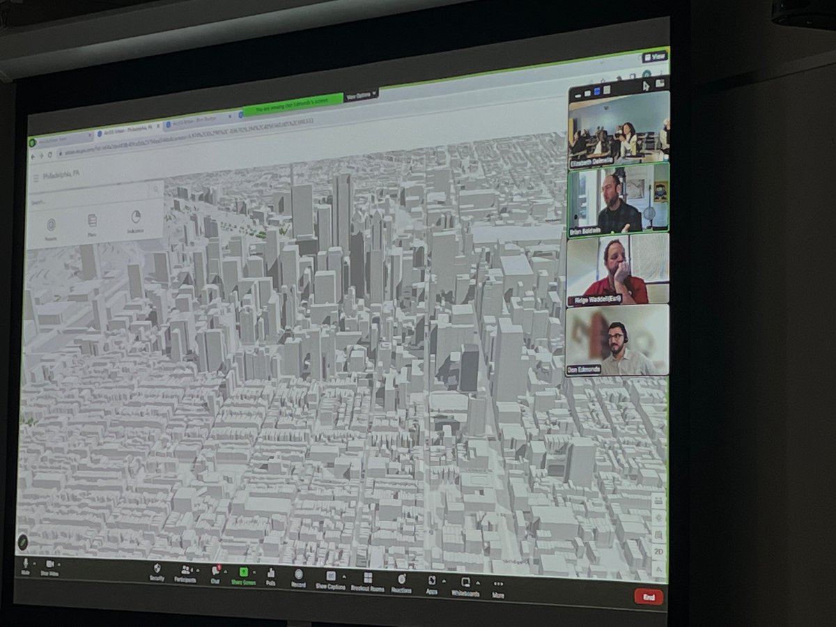 Thanks @Esri for showing us the latest in deep learning and visualization for city planning.