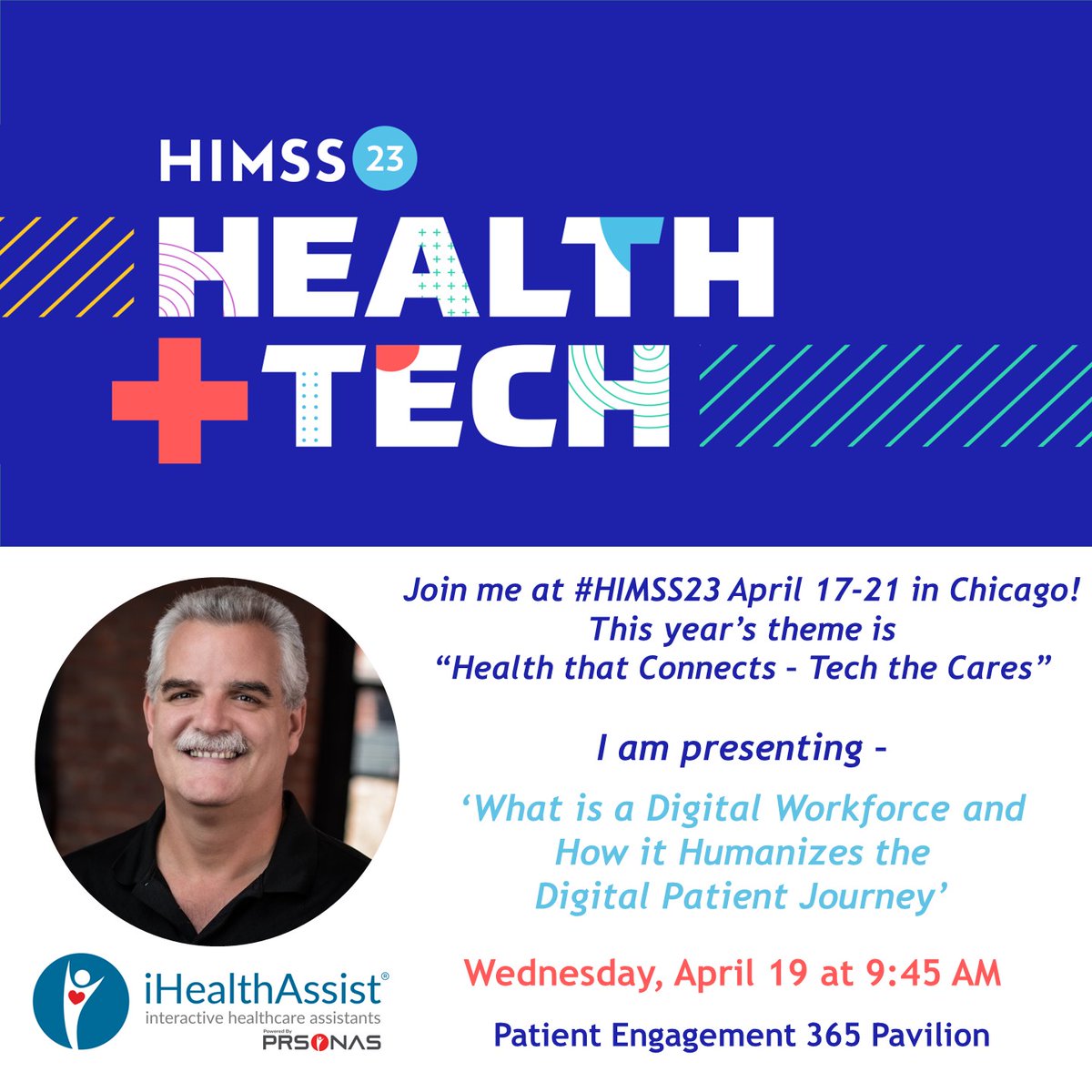 #HIMSS23 #digitalworkforce #humanai
bit.ly/41co71B