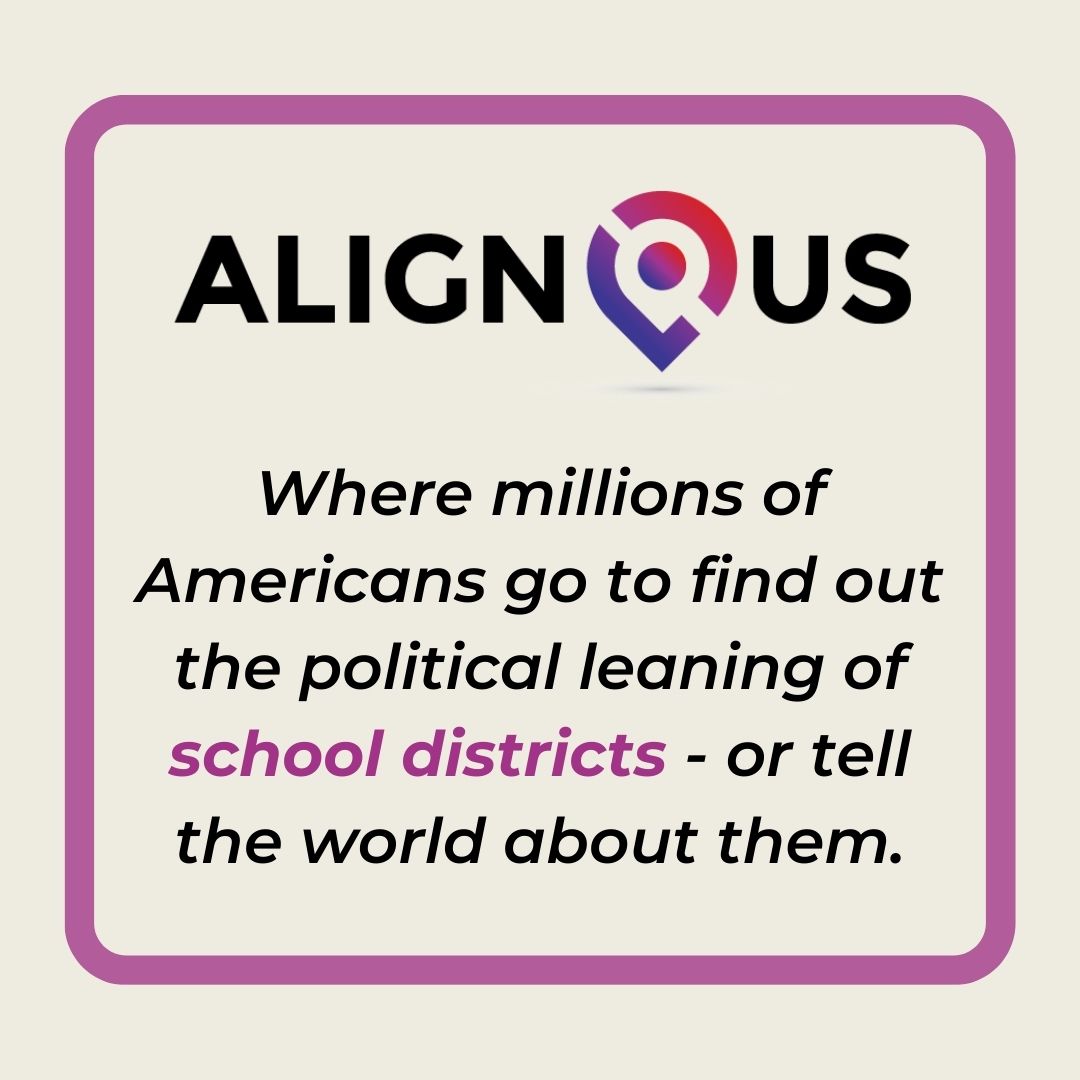 It's not just businesses you can rate!  Tell everyone about what is happening in your school district and rate them as Progressive, Conservative or anywhere in between!

hubs.ly/Q01JgRcD0

#AlignUs #SchoolDistricts #SchoolBoard #Conservative #Progressive #ShopYourValues
