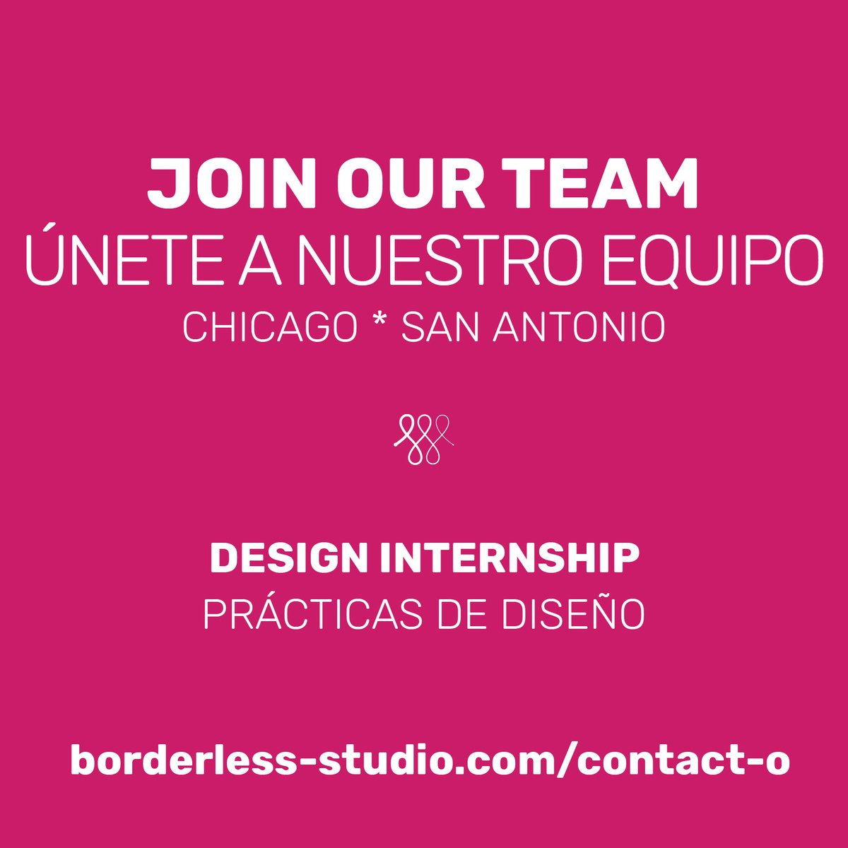Work with us! Applications for Design Internships open until April 28.

Visit our website for more information and online application form:
borderless-studio.com/contact-o
