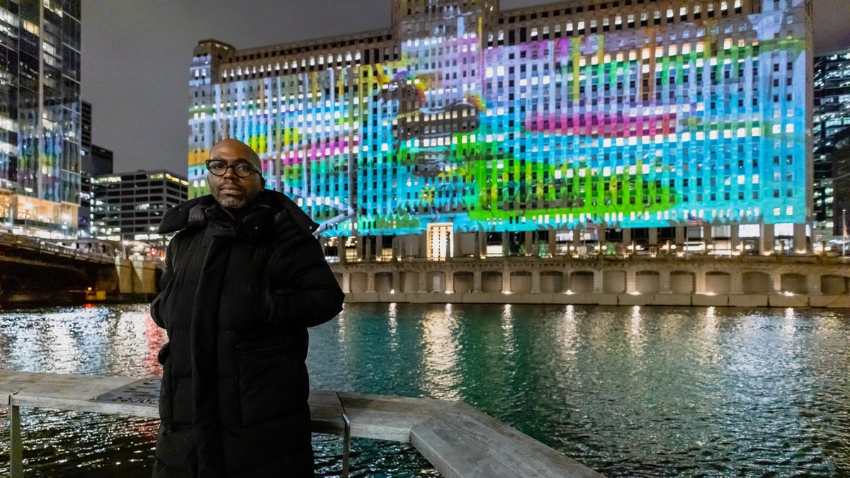 NavyPier's tweet photo. Celebrate ART on THE MART’s 2023 spring season, kicking off April 14th, with Derrick Adams' Funtime Unicorn: Ruby Rides Through Four Seasons.
Find out more by following @ARTonTHEMART and visiting https://t.co/9FZh2mq3se.

#ARTonTHEMART #THEMART #DerrickAdams #FuntimeUnicorn https://t.co/nLe9mG8ARQ