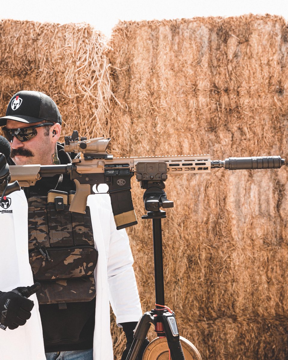 JKarmament's tweet image. What are the 5 most important factors when testing a suppressor? 
1- Sound
2- weight
3- length
4- Flash suppression
5- Dust
“Drag Race” New series dropping soon.

#soundtesting #spartanup