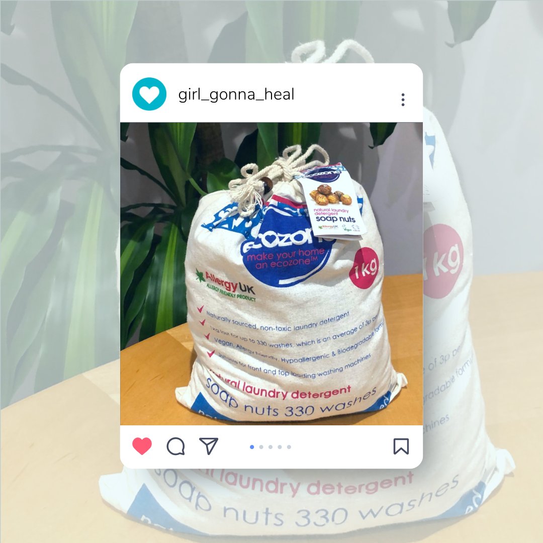 EcozoneProducts's tweet photo. Thanks @girl_gonna_heal for sharing this awesome photo of our Laundry Soap Nuts. Got your own snaps to share? Tag us in your pics. We'd love to see more 📷😁✌️ #makeyourhomeanecozone #laundryday #springclean #veganproduct #toughondirt #laundryhacks #crueltyfreeproducts https://t.co/FE00C7yxvU