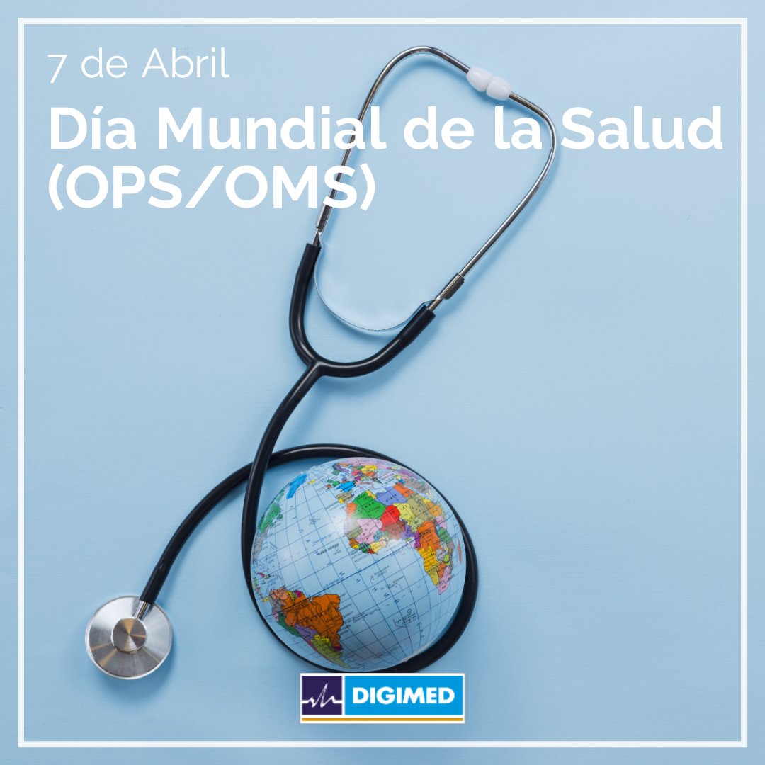 El Día Mundial de la Salud se celebra desde 1950 todos los años el día 7 de abril, y marca el aniversario de la fundación de la Organización Mundial de la Salud (OMS) en 1948.

#Digimed #Ultrasonido #Mindray #diamundialdelasalud #OMS #OPS #DMS #SaludParaTodos #WHO75 #OMS75