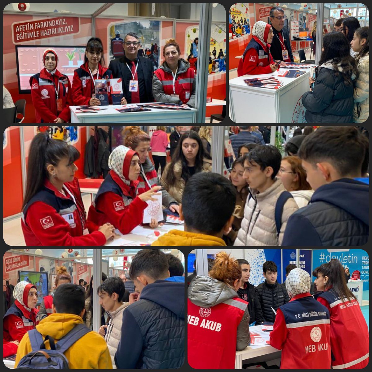 ATO Congresium Kongre ve Sergi Merkezinde düzenlenenen,
Devlet Teşvikleri Tanıtım Günlerinde; gelen ziyaretçilere MEB AKUB Ekiplerinin düzenlemiş olduğu eğitimler, faaliyetler, çalışmalar ve etkinlikler hakkında bilgi verildi...
<a href="/tcmeb/">Millî Eğitim Bakanlığı</a> 
<a href="/meb_dhgm/">Destek Hizmetleri Genel Müdürlüğü</a>
<a href="/OzilLevent/">Dr. Levent Özil🇹🇷🇹🇷🇹🇷</a> 
<a href="/mebisgb/">İşyeri Sağlık ve Güvenlik Birimi Daire Başkanlığı</a>
<a href="/ozkan_meb/">Özkan AVCI</a>