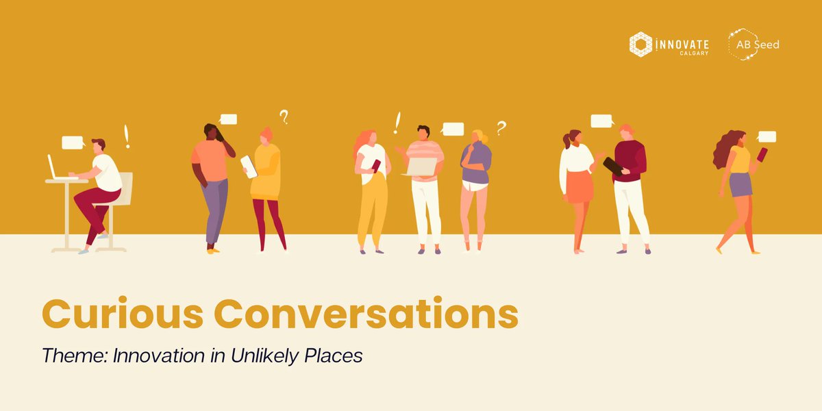 📅 IN 1 WEEK: Let's talk about those innovations that don't call themselves innovations! 

Join us and <a href="/InnovateCalgary/">Innovate Calgary</a> on Apr. 14 for Part 2 of our Curious Conversations: Innovation in Unlikely Places series: buff.ly/40oVDRI
