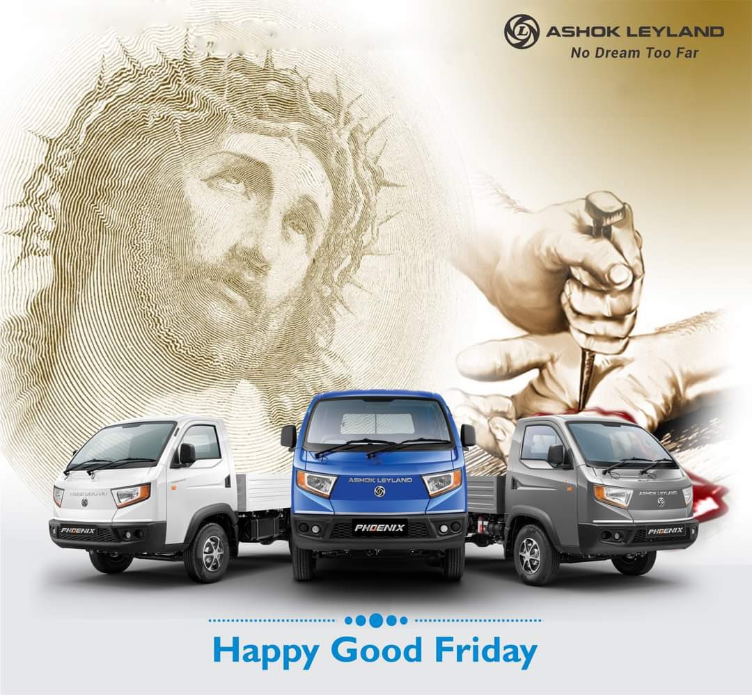 Stanleyclimate's tweet image. Is this a most inappropriate advert for new trucks, or perhaps totally appropriate? #AshokLeyland #leyland #unacceptable #Easter @ASHOKLEYLAND18 @AshokLeylandKE