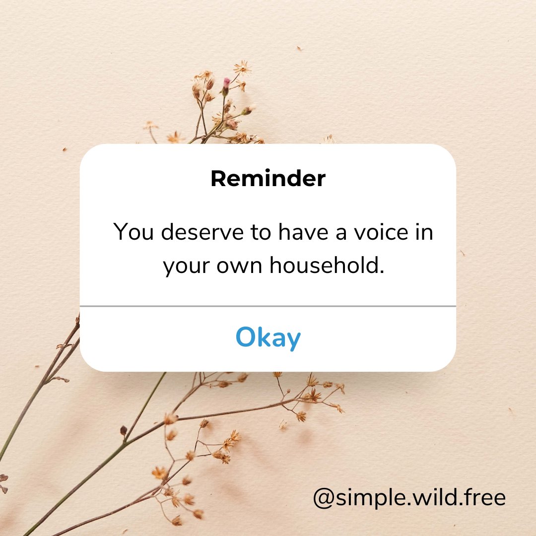 simplewildfree1's tweet photo. Just because your partner, spouse, kids, or whoever want to eat X, watch Y, and stay up until Z doesn't mean you have to. 

#slowdown #fillyourcup #mamacare #caregivercare #creativeselfcare #simplewildfree #liveinastateofplay #healthyboundaries #protectyourboundaries https://t.co/WqNLb6zOjH
