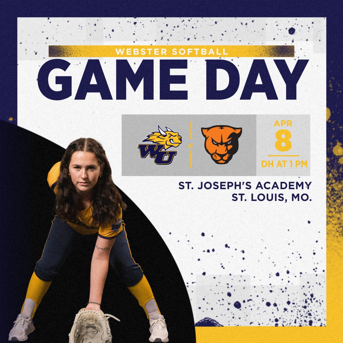 GorlokSports's tweet photo. GAMEDAY! @GorloksSoftball hosts the @GUPanthers this afternoon for a @SLIAC doubleheader! First pitch is set for 1 p.m. at St. Joseph's Academy! 

📺: https://t.co/8IL2qnyP92
📊: https://t.co/on3uhGxCbv

#LokNation https://t.co/bxjGKQc9mg