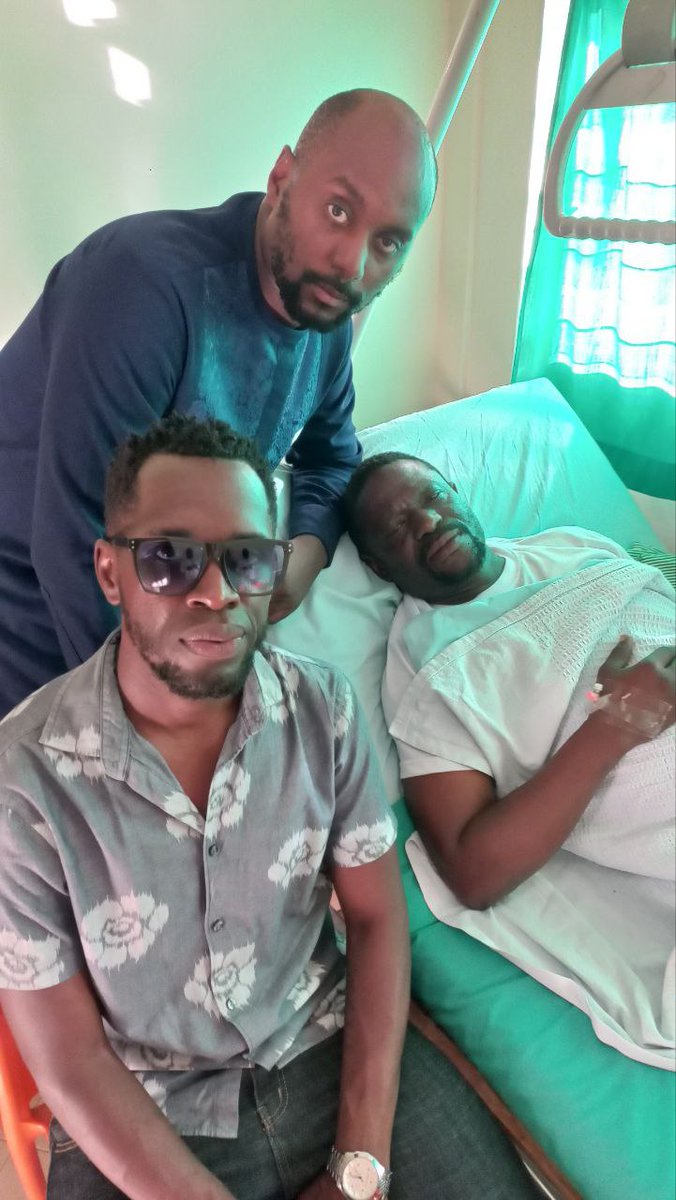 Comrade Nyanzi Fred is admitted in hospital following yesterday's violent assault by the police and military. Thankfully he has now stabilised, except he got a fracture in the foot. He is grateful to all of you for your concern! We are hopeful that he will be in full health soon.