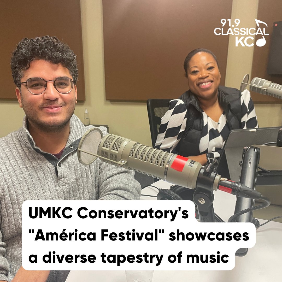 Classical KC (@classicalkc) on Twitter photo The inaugural "América Festival" at the <a href="/UMKCCons/">UMKC Conservatory</a> highlights music by composers from North, South and Central America.
Learn more about the exciting lineup of composers and performers featured throughout the festival >> loom.ly/lH5CSGs The inaugural "América Festival" at the <a href="/UMKCCons/">UMKC Conservatory</a> highlights music by composers from North, South and Central America.
Learn more about the exciting lineup of composers and performers featured throughout the festival >> loom.ly/lH5CSGs