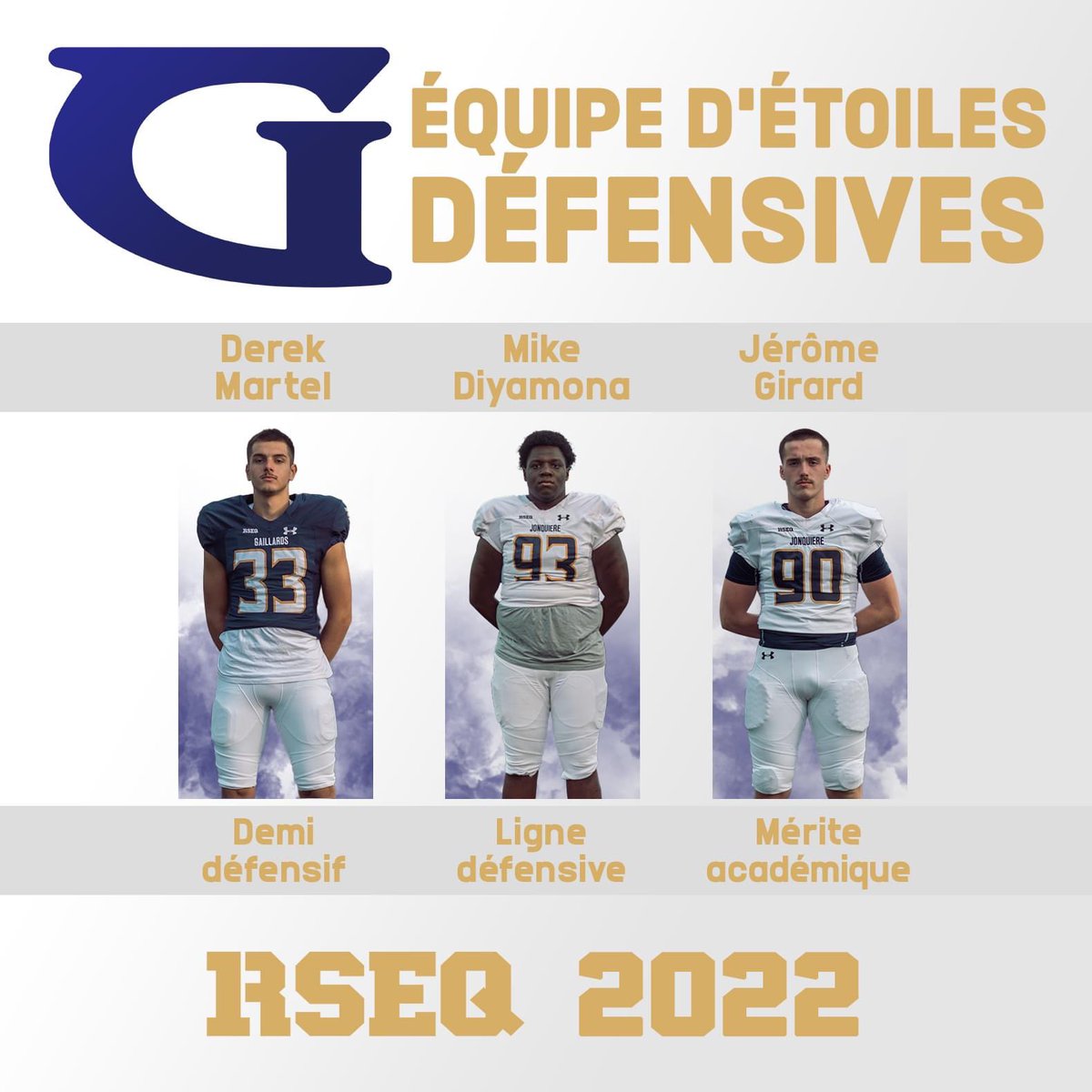 ‼️Inspirant parcours

Mike s’est joint aux GAILLARDS à l’automne 2021! Au terme de sa deuxième saison, il est nominé sur l’équipe d’étoile.

Maintenant, il poursuivra son parcours dans un JUCO qui n’est plus à présenter. 

Très fier de son parcours! 🇫🇷 ➡️🔸G🔹 ➡️🇺🇸 

<a href="/MikeDmn_/">Mike Diyamona 🇫🇷</a>