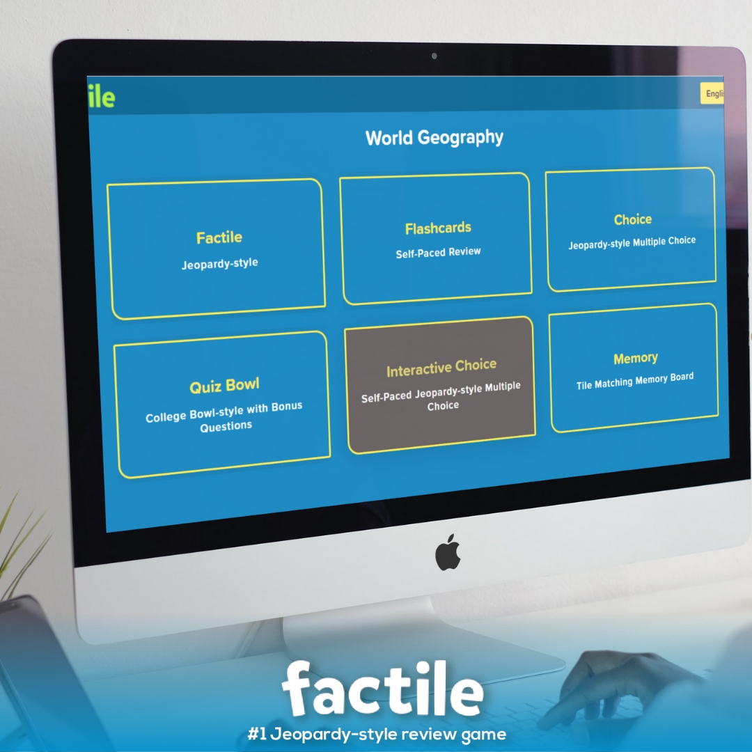 Rustagi_Samaj's tweet image. Create an online Jeopardy-style quiz game board in minutes
Now with Buzzer Mode – for in the classroom and for remote learning.
#Jeopardy #education #learning #factile