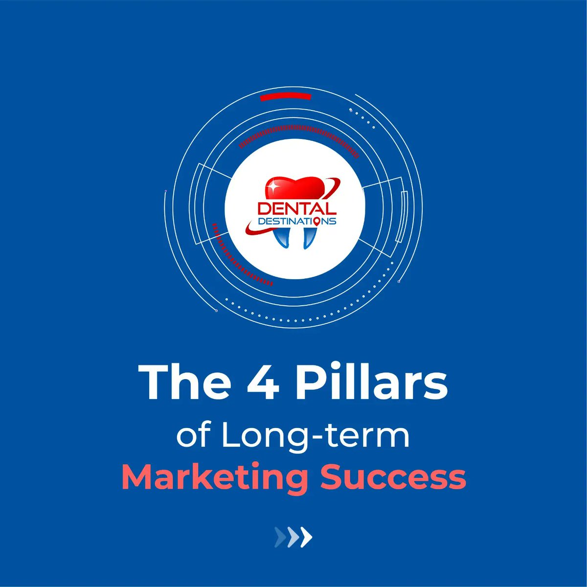 DentDest's tweet image. Building a strong foundation is the key to achieving long term marketing success. 
In this post, we share the 4 pillars we follow at Dental Destinations to grow your dental practice and thrive!

#Pillarsofsuccess #MarketingSuccess #LongTermStrategy #CustomerCentricity