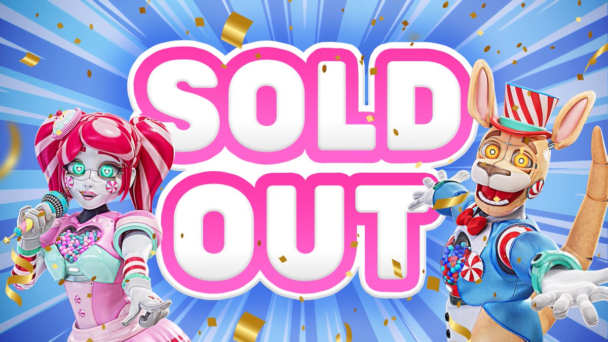 SOLD OUT IN 3 MINUTES 🍭