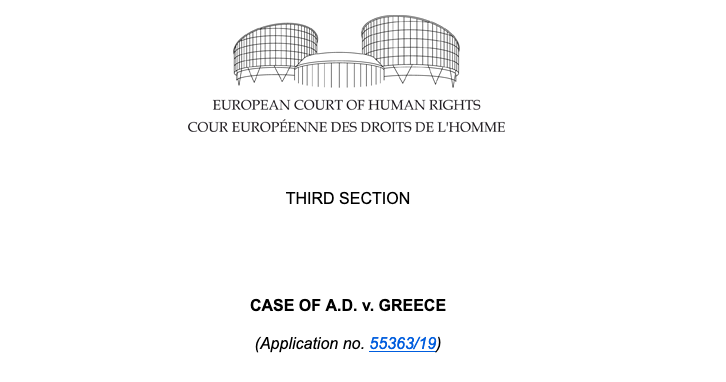 Big win 💪for the courageous woman who sued 🇬🇷 in front of the <a href="/ECHR_CEDH/">ECHR CEDH</a> for forcing her to live in inhumane conditions in the #hotspot on #Samos.

The Court followed our submissions in all points and found a violation of Art. 3 ECHR:

hudoc.echr.coe.int/eng?i=001-2239…

1/7 👇