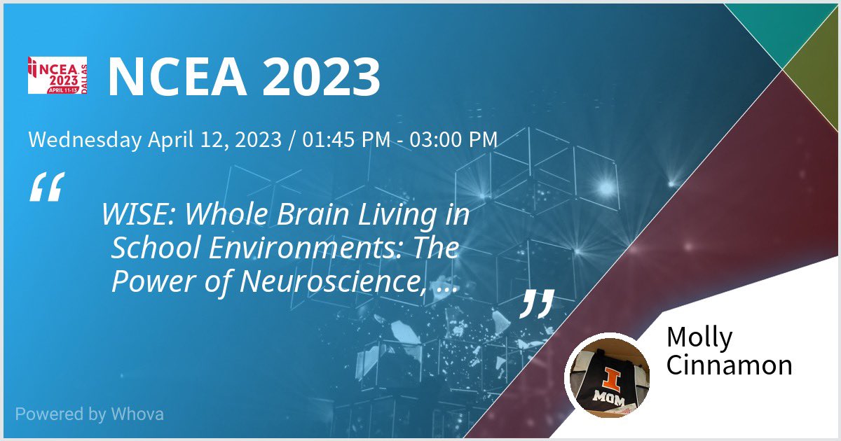 CinnamonMolly's tweet photo. Thrilled and honored to partner with @DonnaKiel and @InnovateDePaul next week when we present @NCEATALK in Dallas! Come see us. #ncea2023 #neuroscience #equitychamps #empathybuilders #compassionatecare #catholiced https://t.co/r8l3wGCzrW