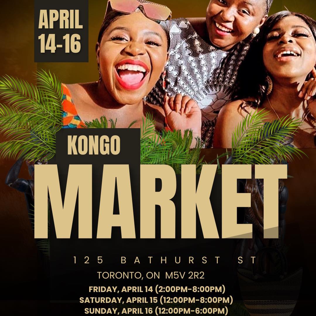 Come to Kongo Market during the opening weekend of Vierge at Factory Theatre &amp; shop 4 unique creations. Jodiya Fashion will be present alongside other skilled entrepreneurs!

View Kongo Market video on Instagram  @tasteofkongo instagram.com/reel/CqrI3ddgb…