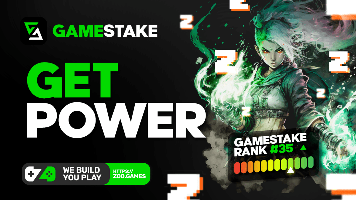 Arilapro's tweet photo. Reshape The Way You Earn With #GAMESTAKE 🤯
#ZooGames is introducing GameStake, a player-built reward pool that accumulates as you play. The more you engage with the platform, the more Power Weight you build! #vZootokens 
https://t.co/ASFOghiv72 https://t.co/zwkOkOALgE