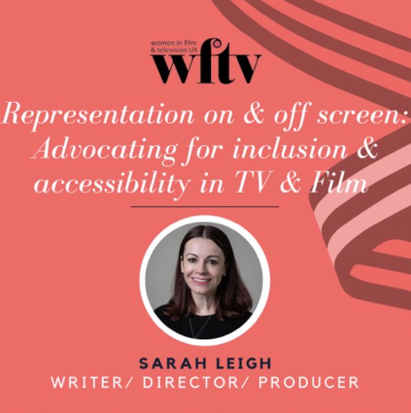 I gave a seminar to my wonderful & supportive @WFTV_UK cohort.

Read more👇 what we can all do to ensure access & equity on set & pls reach out for more info:
instagram.com/p/CqvULGxqQYC/

#Access #Accessibility #SocialModel #Disability #AccessRiders #FilmForAll 

#ImageDescription 🧵