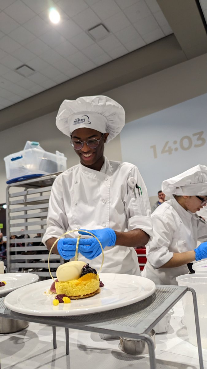 TheOfficialMHF's tweet image. Take a look back into some highlights from the Michigan #ProStartCompetition2023! We are so proud of our ProStart students for competing and showcasing their talents. 👀🔥