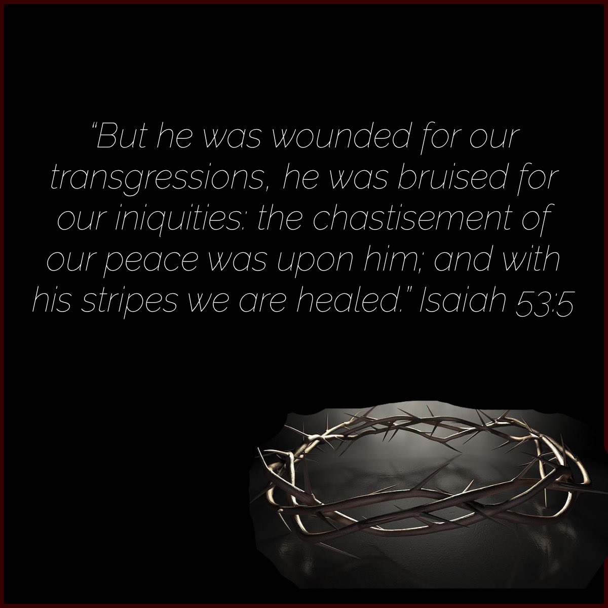 The cure for sin