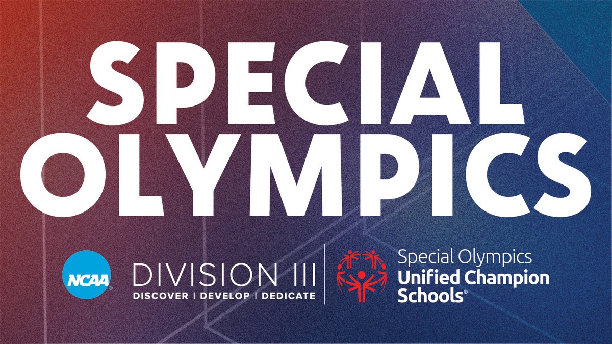 NCAADIII's tweet image. Division III ✖️ @SpecialOlympics 

In honor of #D3week, we're donating $5,000 to our partners at Special Olympics!

We'll add another $5,000 if this tweet gets 5,000 retweets by the end of the DIII Week!

Learn more about the partnership ⬇️
on.ncaa.com/D3SO

#WhyD3