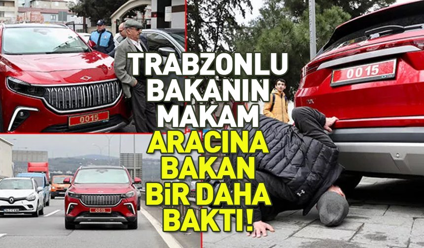 Trabzonlu Bakanın makam aracına Bakan bir daha baktı...
61saat.com/trabzonlu-baka…