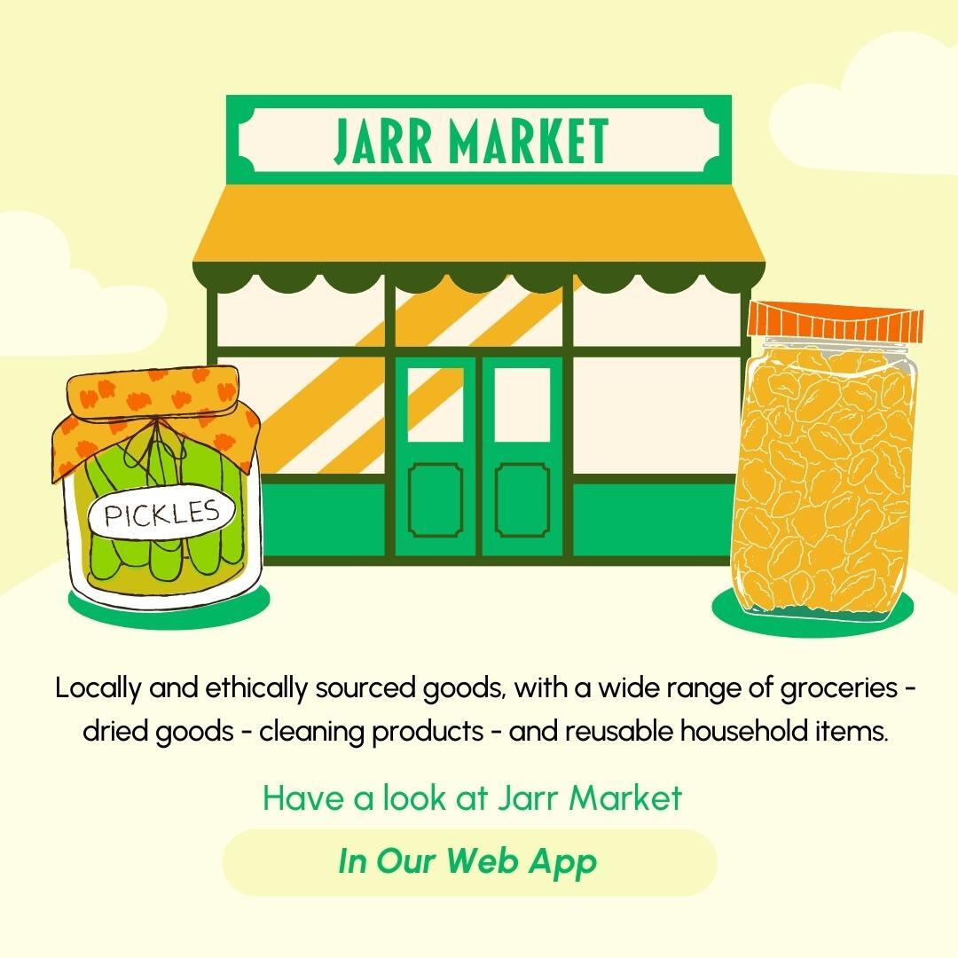 We are collaborating with outstanding stores in 𝑺𝒐𝒖𝒕𝒉 𝑳𝒐𝒏𝒅𝒐𝒏 like <a href="/JarrMarket/">Jarr Market</a>  . Jess created this eco-friendly gem to help people shift to a more sustainable lifestyle easily .
Specializing in organic, locally-sourced, and affordable groceries and produce, you will be