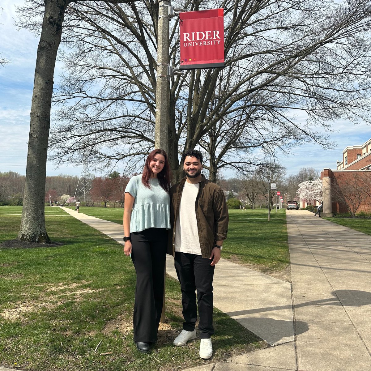 DittoPR_'s tweet photo. Our Account Executives, Jordon and Danielle, had a great time sharing their PR expertise and experience with the students at @RiderUniversity. 

We're grateful for the opportunity and can't wait to engage with the future of PR pros! 

#PublicRelations  #agencylife #DittoPR https://t.co/67uFtz2vXE