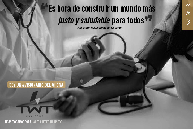 TWTAdvisors's tweet photo. La salud no puede comprarse sin embargo con ese dinero si puedes hacer una increíble cuenta de inversión.  
Celebremos juntos el día mundial de la salud, TWT Advisors te asesora para hacer crecer tu dinero. 

  #SOYUNVISIONARIODELAHORA https://t.co/CIfDLS8ots