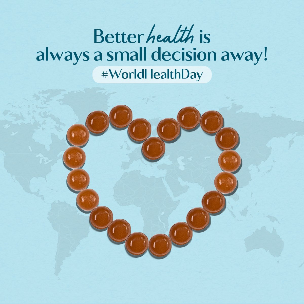 Good health doesnt have to be hard!’ ✨

This world health day lets take small positive choices everyday towards a healthier, happier self! 🌼❤️

#worldhealthday #healthforall #JustSmallThings #JST #smallsteps #MakeABigChange #nutraceutical #healthyhabits