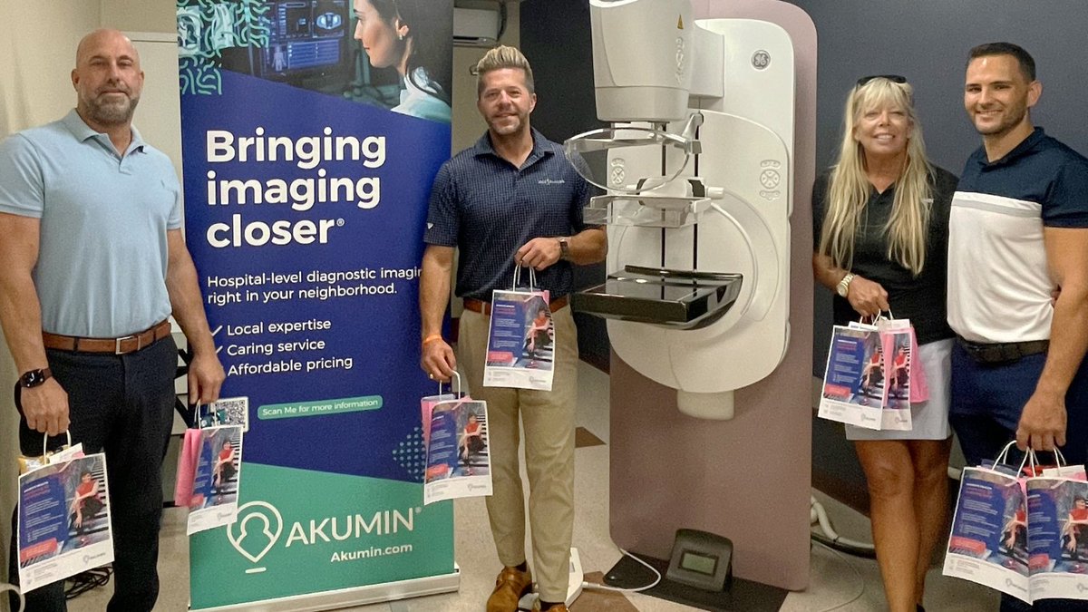 Exciting update! Our Maitland clinic is now offering 3D Mammo services. Our team members visited referring providers in the area to share the news. Schedule your appointment today and experience the latest technology in mammography! #MaitlandHealth #3DMammo #BreastHealth #Akumin