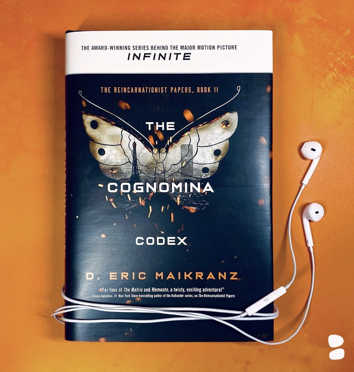 BlackstoneAudio's tweet photo. To celebrate 1-month post pub of the twisty action #scifi tale, #THECOGNOMINACODEX try these #BlackstoneBookishBeats created by non-other than the series author, @EricMaikranz ‼️
🎧 Start listening: https://t.co/N1zvjg3AYU https://t.co/0CIjdIR7np