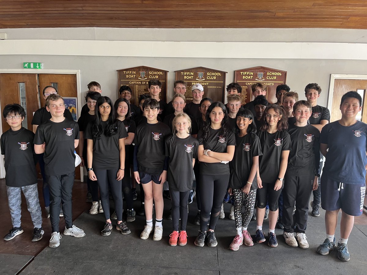 TiffinBoatClub (@tiffinboatclub) on Twitter photo End of training camp photo <a href="/Tiffin_School/">Tiffin School</a> <a href="/TiffinParents/">Tiffin Parents' Assocation</a> <a href="/TiffinFriends/">Tiffin Friends</a> <a href="/TiffinSport/">Tiffin Sport</a>. Thanks to the coaches, helpers & new recruits for making a good week of it 🤩💪🚣♀️ End of training camp photo <a href="/Tiffin_School/">Tiffin School</a> <a href="/TiffinParents/">Tiffin Parents' Assocation</a> <a href="/TiffinFriends/">Tiffin Friends</a> <a href="/TiffinSport/">Tiffin Sport</a>. Thanks to the coaches, helpers & new recruits for making a good week of it 🤩💪🚣♀️