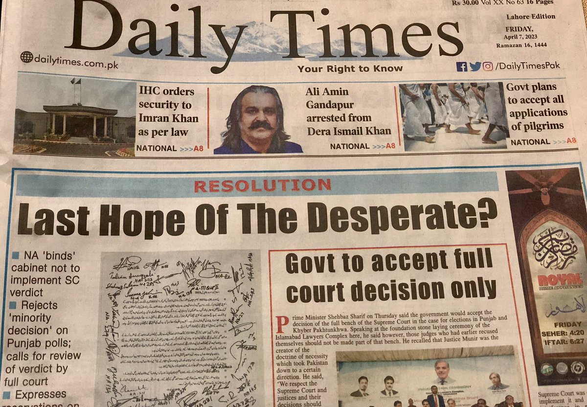 Amna56638108's tweet photo. Last Hope Of The Desperate
#DailyTime https://t.co/oD0BdDkkYQ