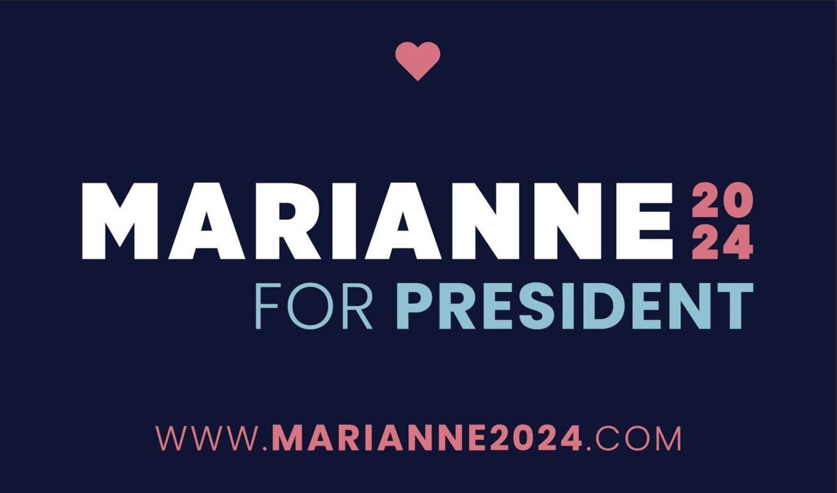 Marianne is a badass champion for humanity who has been fighting for human rights for decades now. She started Project Angel Food which raised $ for Aids Patients to be able to have meals. She fights for LBGTQIA+ equality too. #ShesWithUs