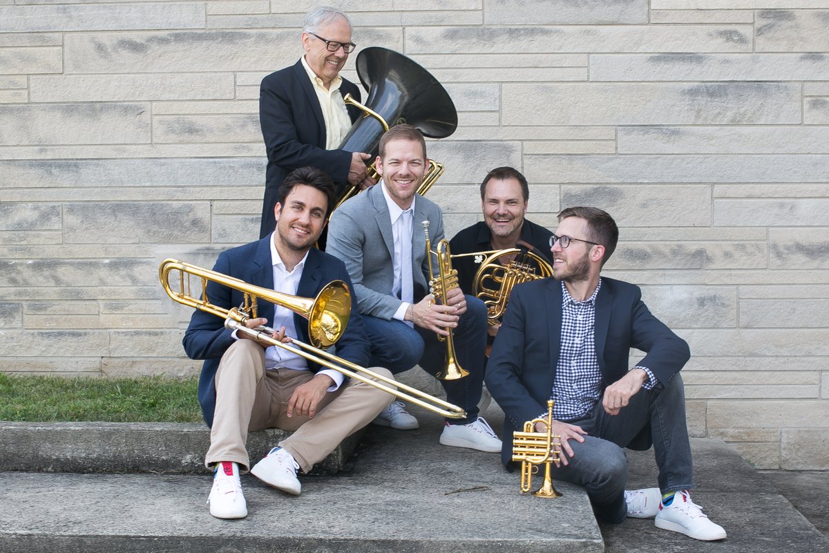 occccultural's tweet photo. Canadian Brass
Thursday, April 20, 7:30 PM
OCCC Visual and Performing Arts Center
https://t.co/YoTjsdNlr2

“These are the men who put brass music on the map with their unbeatable blend of virtuosity, spontaneity and humor.”         Washington Post https://t.co/ixXLFpuLiw
