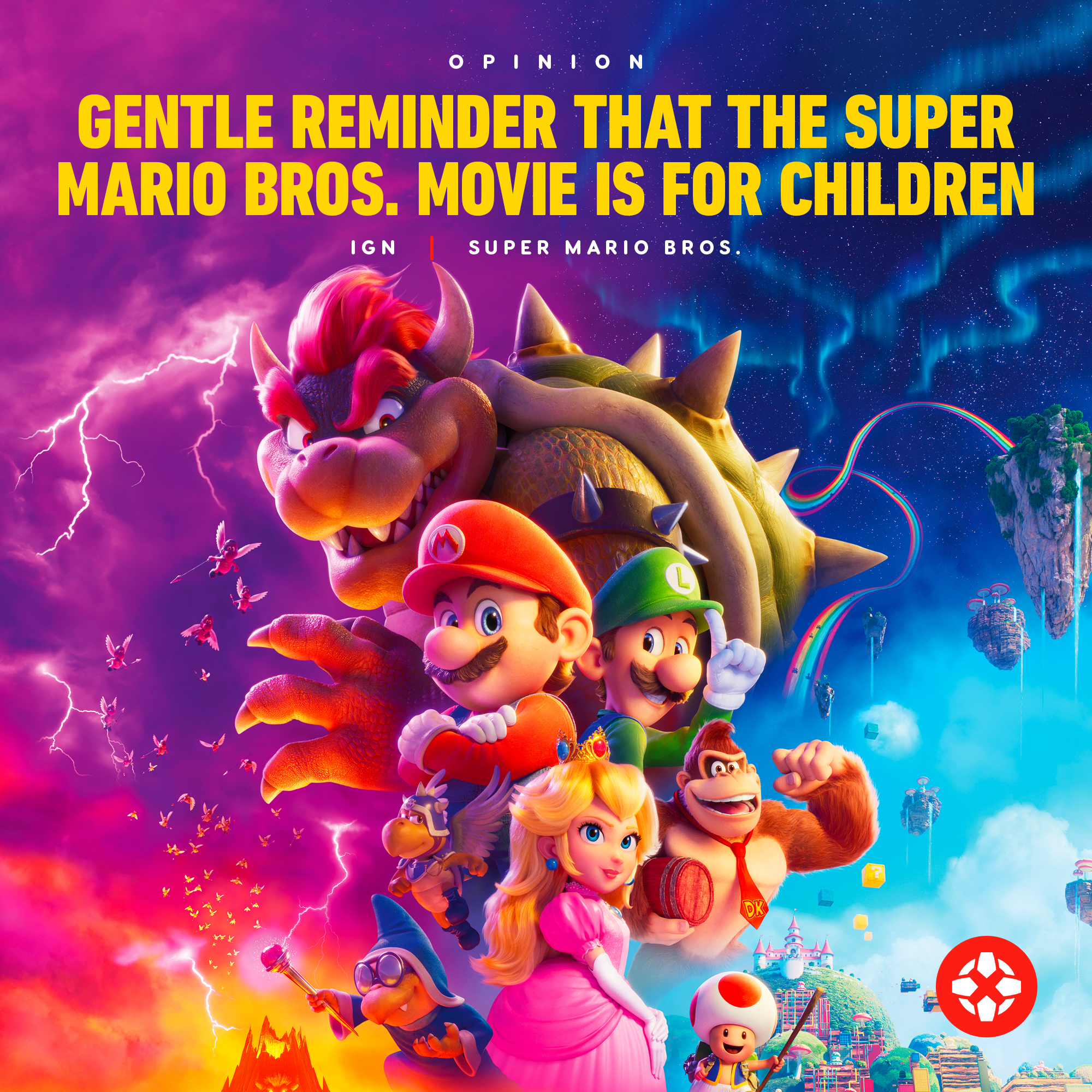 Super Mario Bros. Movie includes a Nintendo-approved extended family -  Polygon