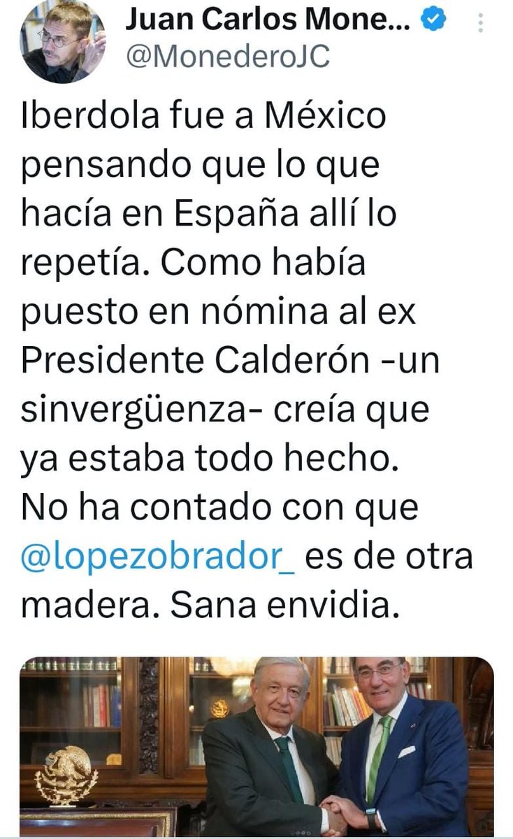 AlfredoJalife's tweet photo. Hasta en España saben que @FelipeCalderon es un hamponazo https://t.co/5KLBtFOjR4