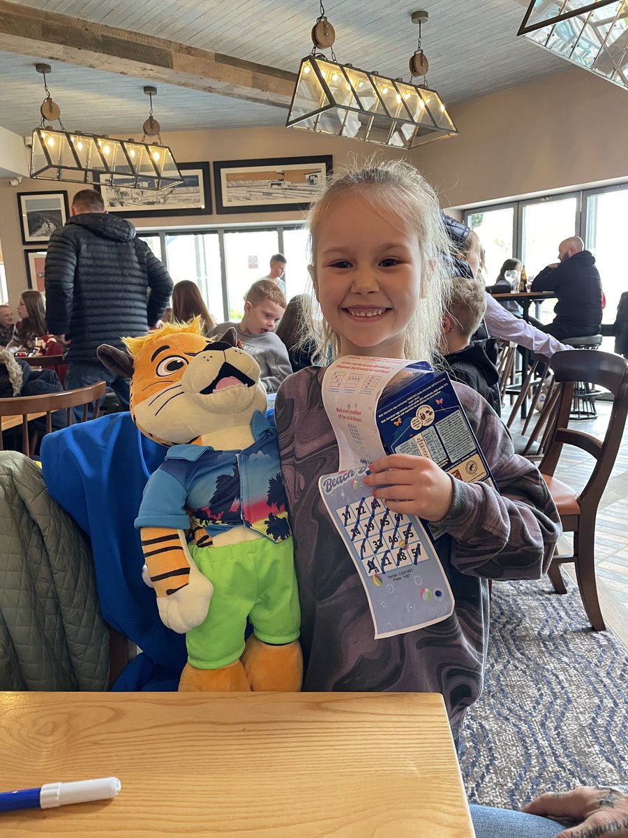 Winner winner chicken dinner @haven #primrosevalley #granddaughter #easterfan