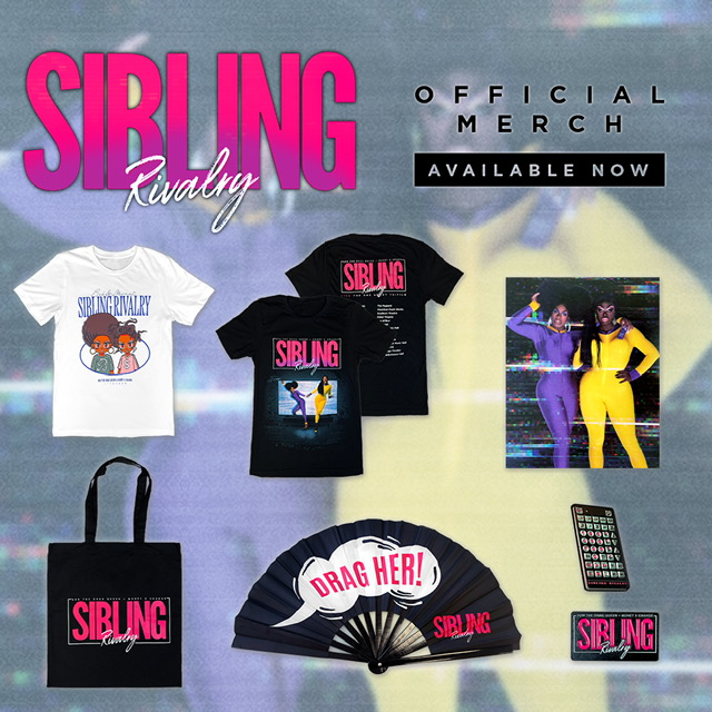 ObsessedINTL's tweet photo. Monday is #NationalSiblingDay so what better time to get your #SiblingRivalryLive exclusive tour merch?! Shop the full collection at https://t.co/2BxhiNJyfd https://t.co/BWMLvW87n8