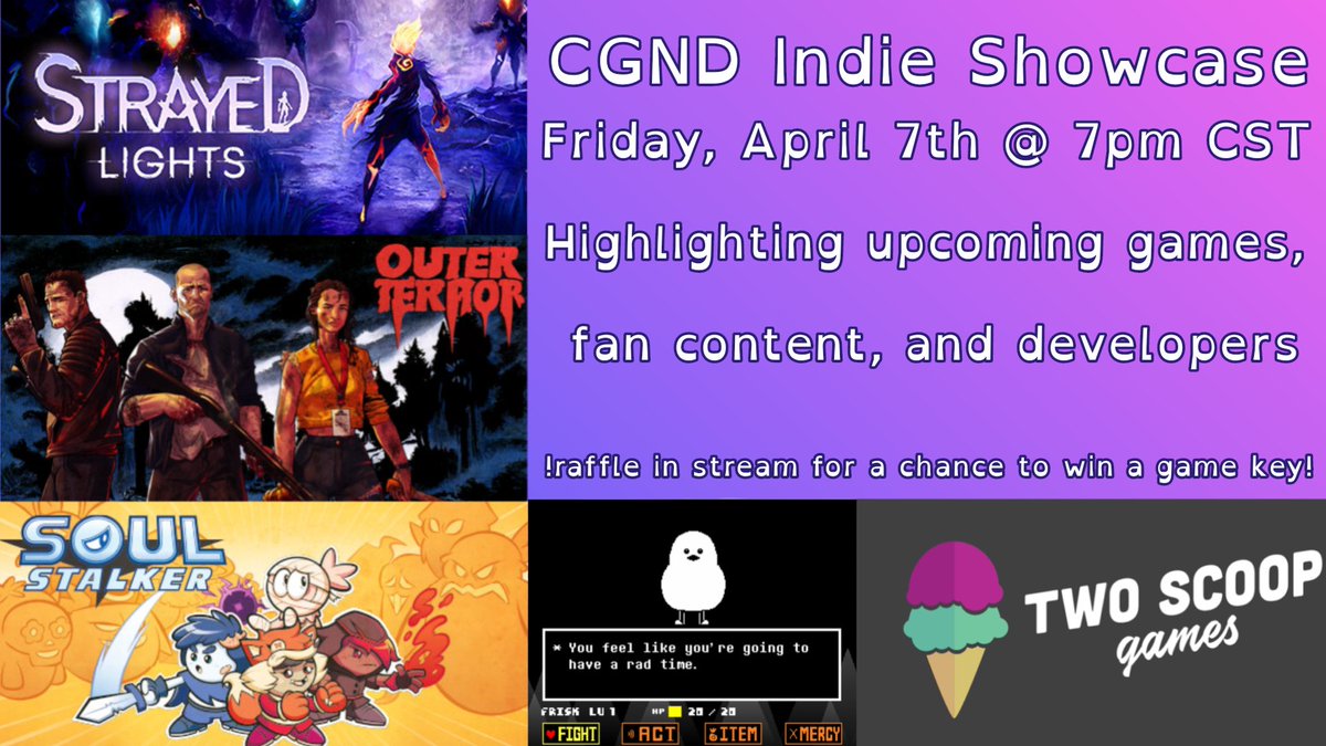 anotheralicat's tweet image. Less than 4 hours until the return of our indie game showcases! I'm excited to check out all of these with you tonight! See you in chat tonight!!!